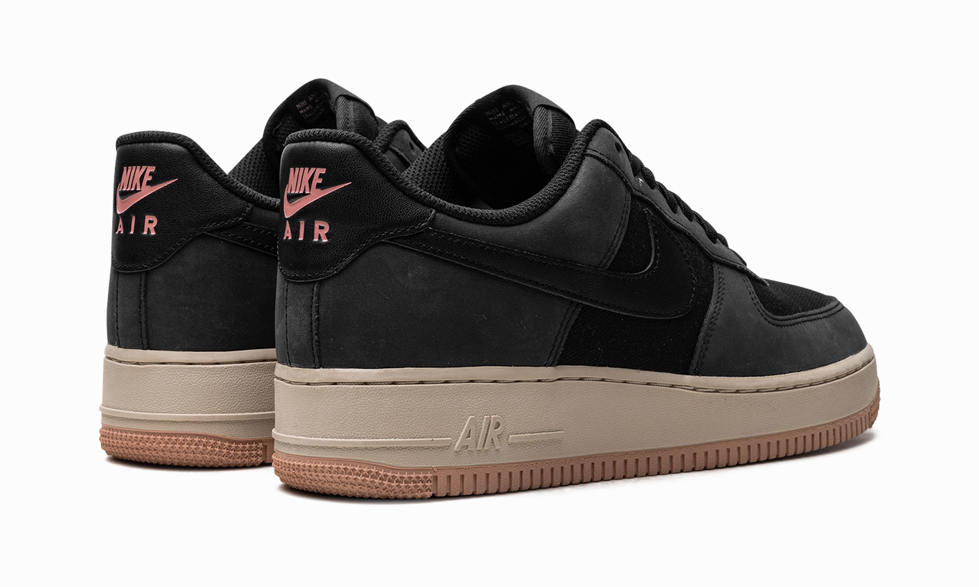 Log Hike Air Force 1 Low '07 LX "Black Red Stardust"