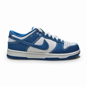 Mens Nike Dunk Low Retro "Industrial Blue" Morning Step Shady Run