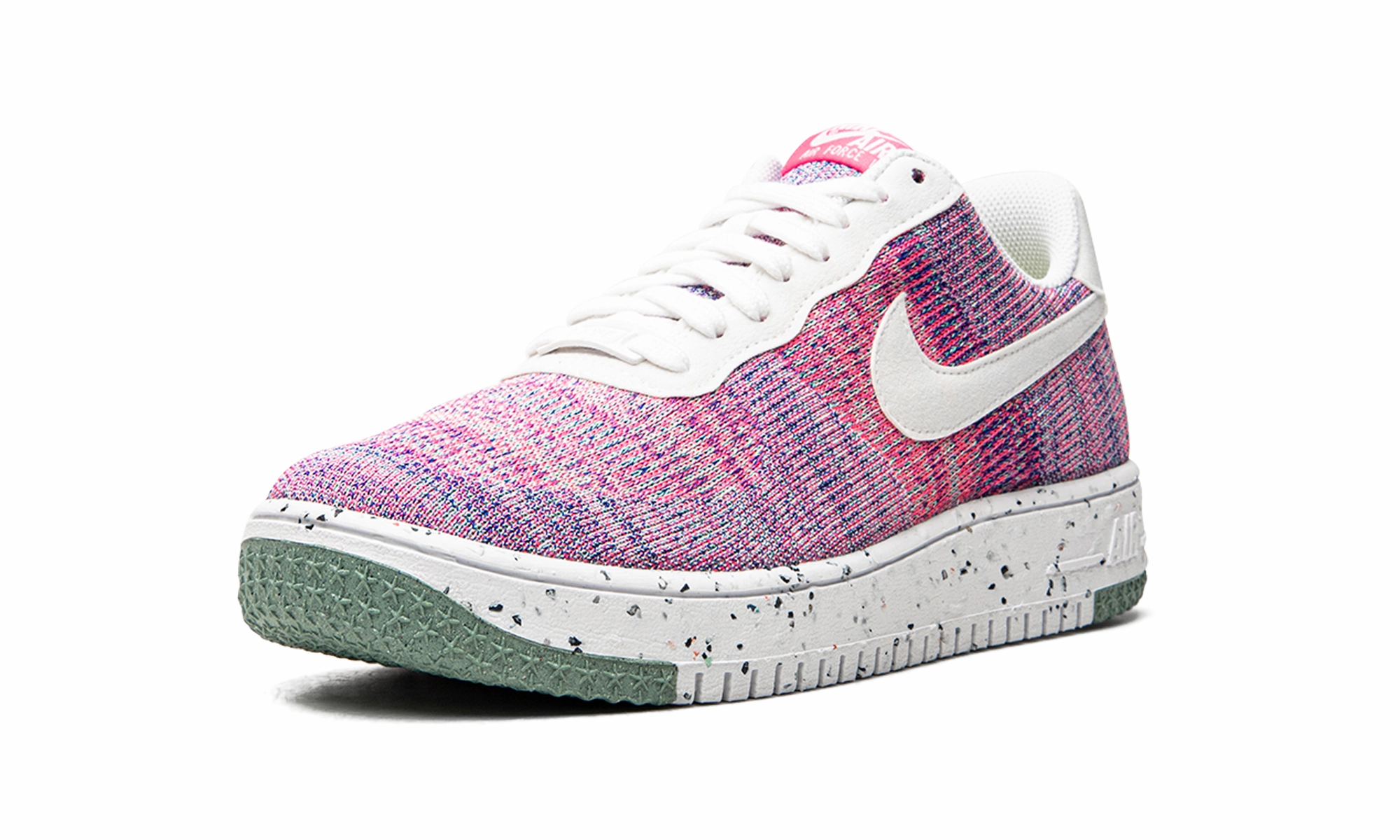 AIR FORCE 1 LO MNS WMNS "Crater Flyknit" Breathable Perforated Panel Cliff Jog