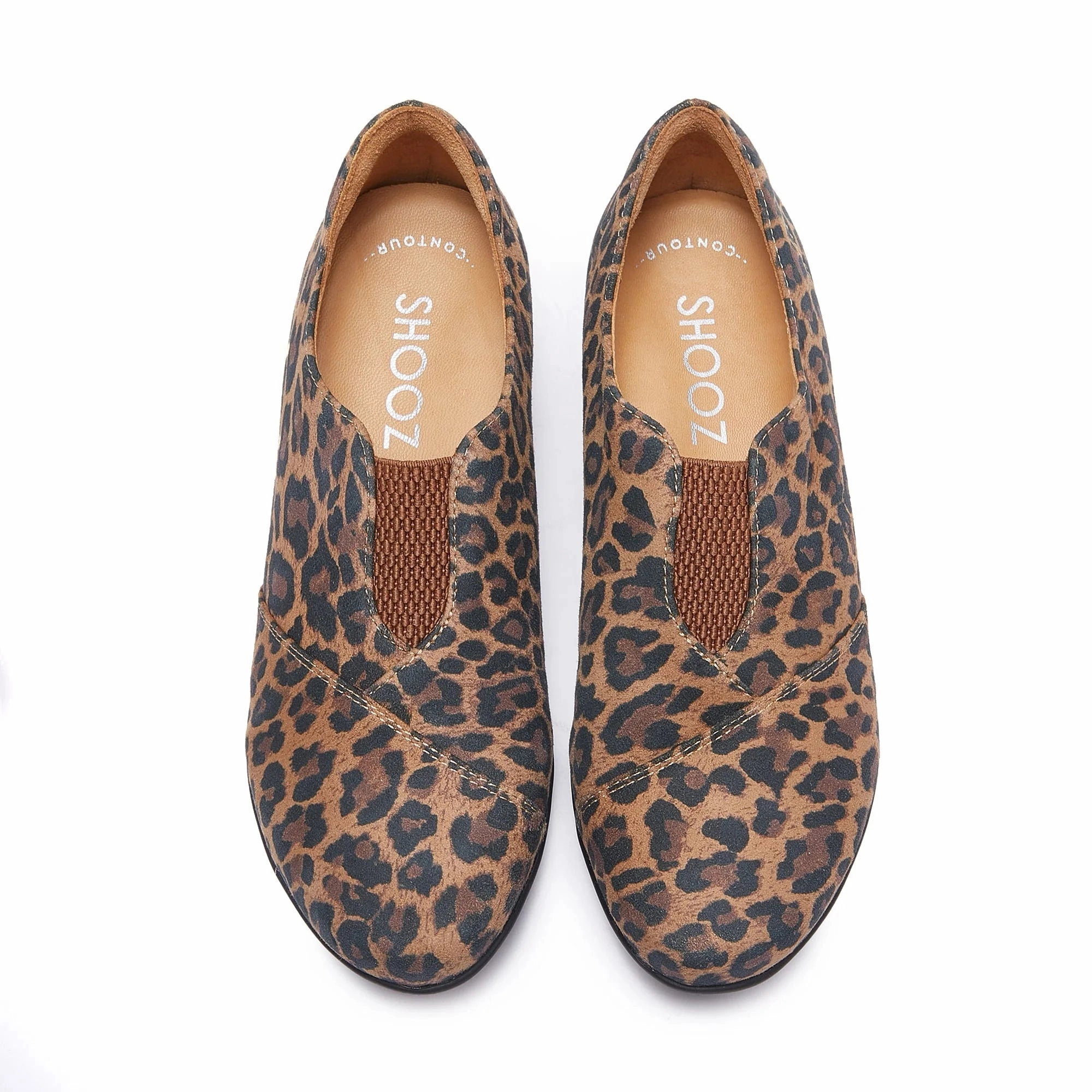 East - Leopard No Lace Flat Heel