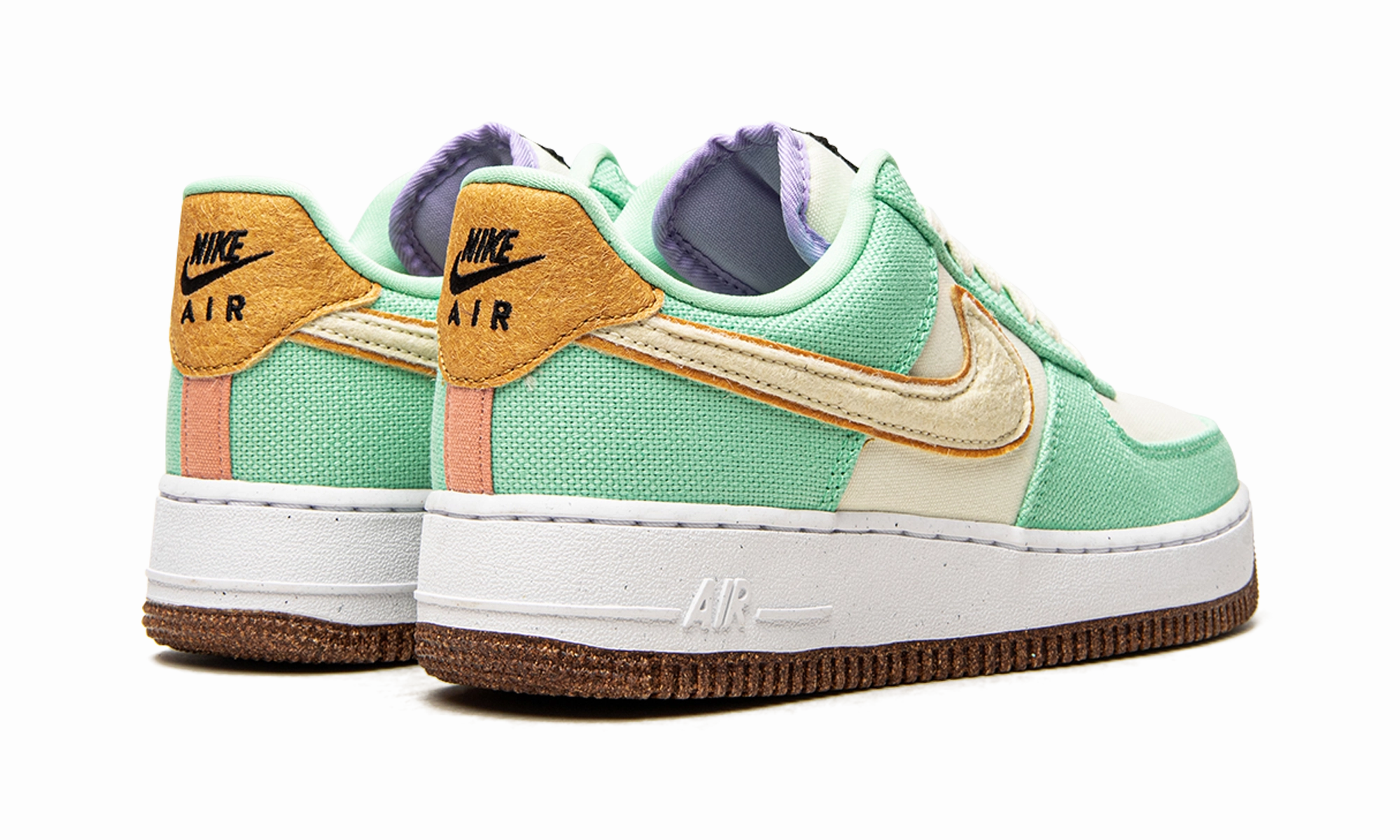 AIR FORCE 1 LO MNS WMNS "Happy Pineapple" Plain Tone Urban Runner