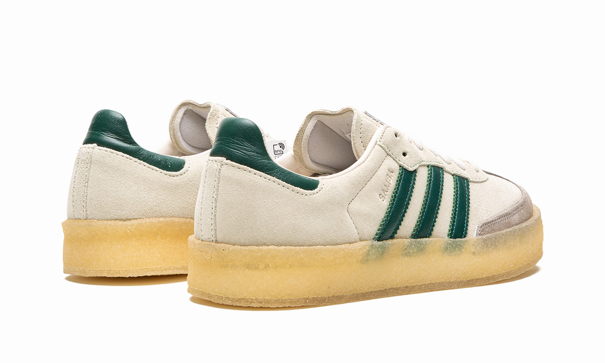 8th Street Samba "Ronnie Fieg - Clarks White" Slim Look Heavy Use