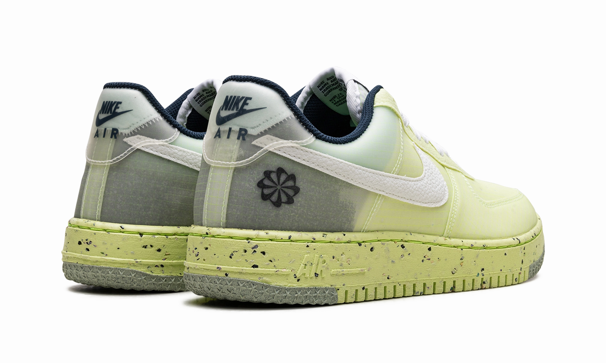 Air Force 1 Low Crater "Light Lemon Twist" Comfort Padding Casual Performance