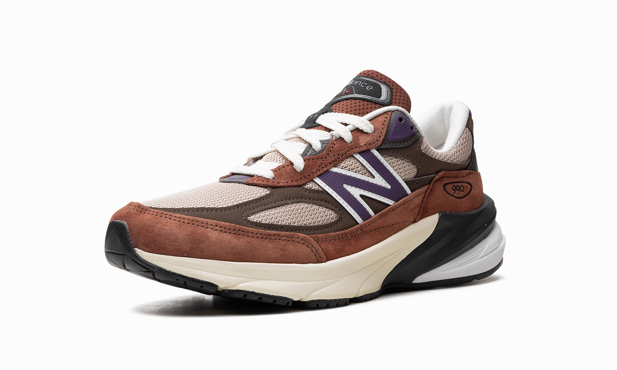 Anti Slip Tread 990v6 "Made in USA - Rich Oak / Cosmic Grape"