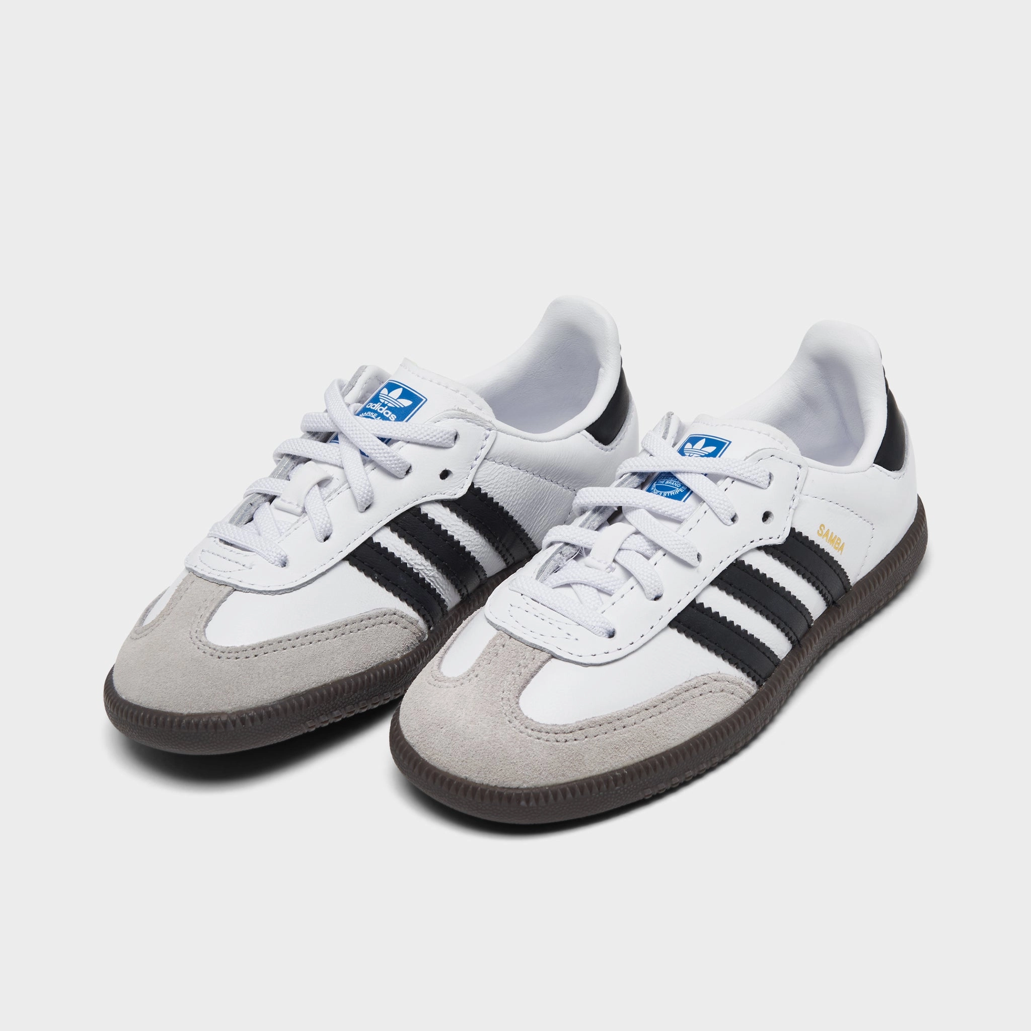 Neutral Footbed Design adidas Originals Infants' Samba OG Cloud White / Core Black - Gum