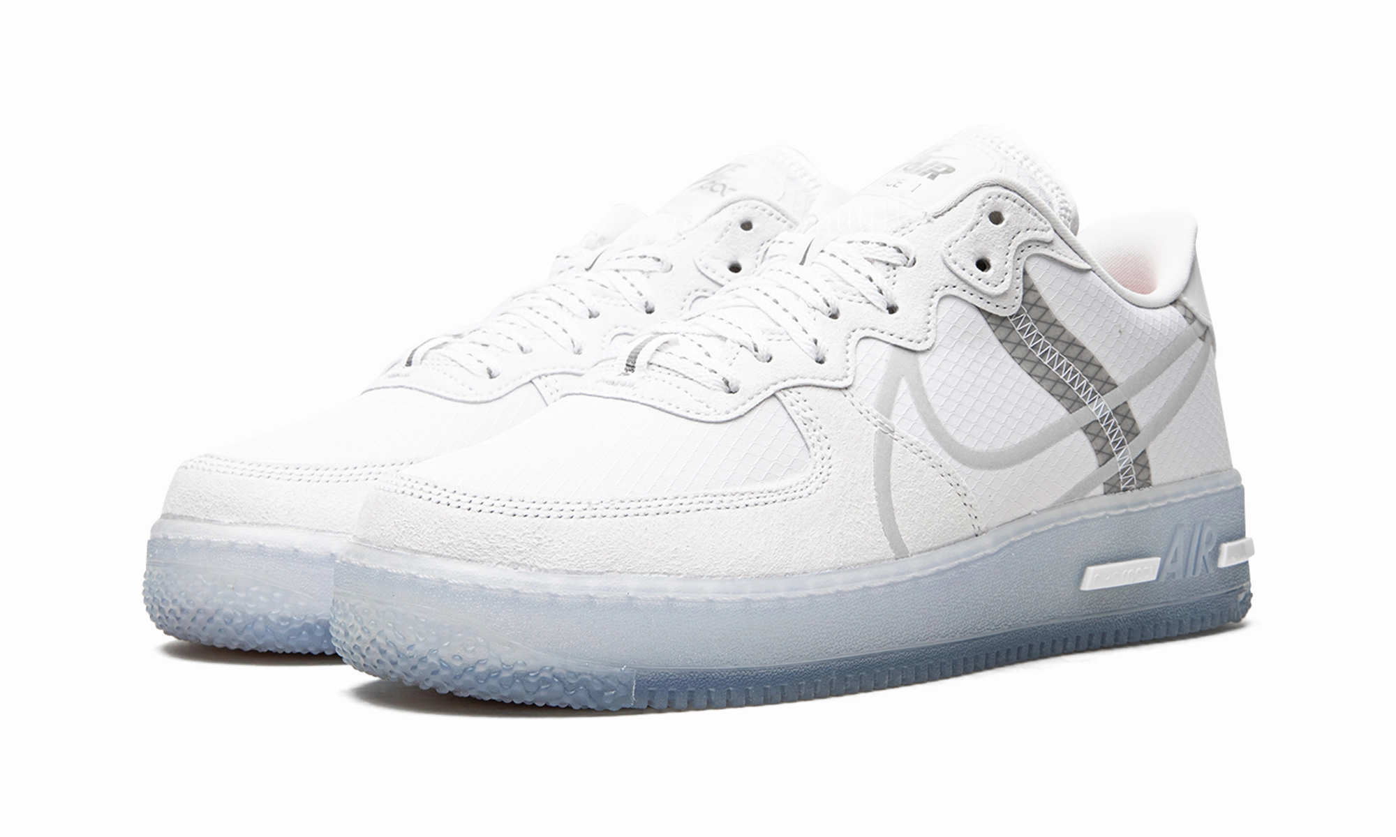 Stable Feel Calm Mood Air Force 1 React "White Ice"