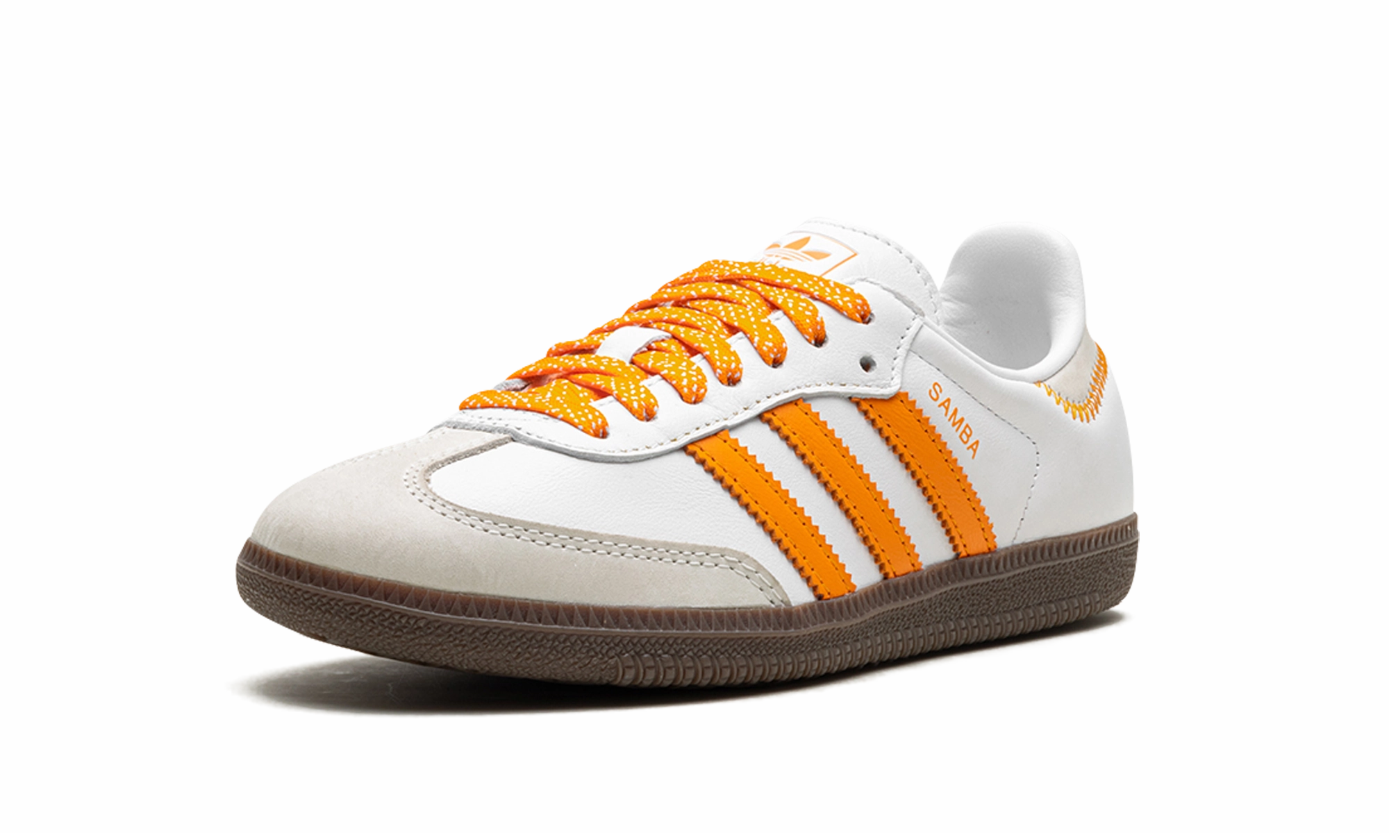 Swing Step Easy   To   Wear Samba OG WMNS "WHITE EQUIPMENT ORANGE"