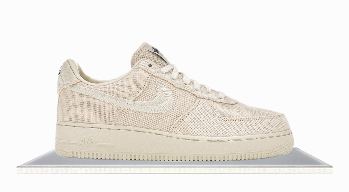Air Force 1 Stussy Fossil No Tie Work Pace