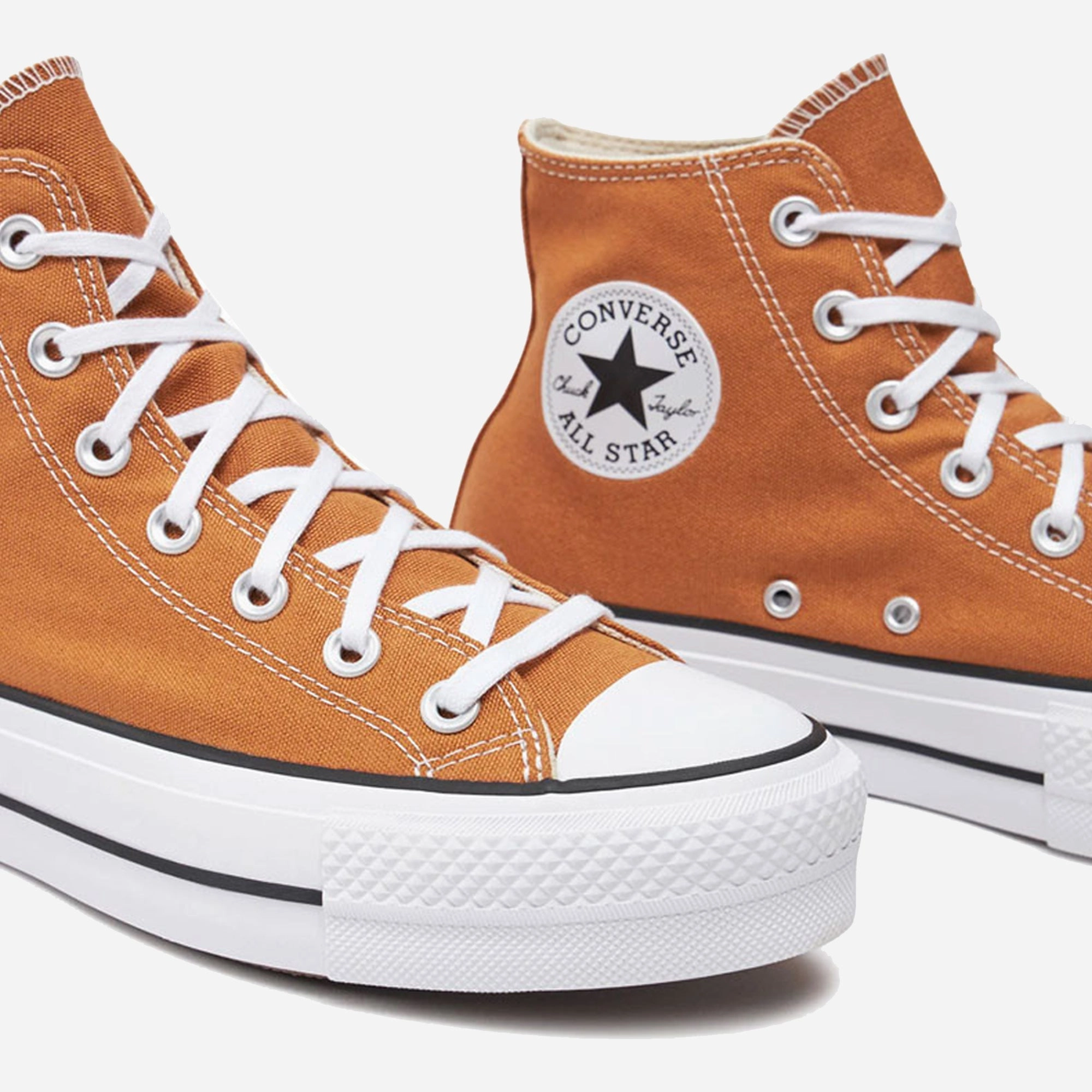 Impact Diffusion System Flexible Steps Converse | CHUCK TAYLOR ALL STAR LIFT PLATFORM { KHAKI