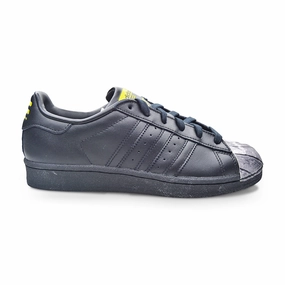 Shell Walk Compact Build Adidas Superstar Pharrell Supersh - S83360 - Black Yellow Trainers