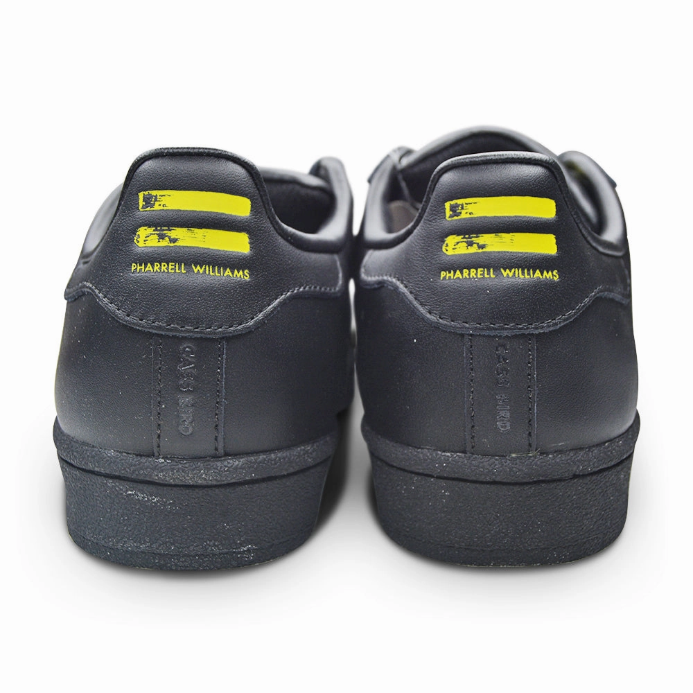 Walk With Ease Adidas Superstar Pharrell Supersh - S83360 - Black Yellow Trainers