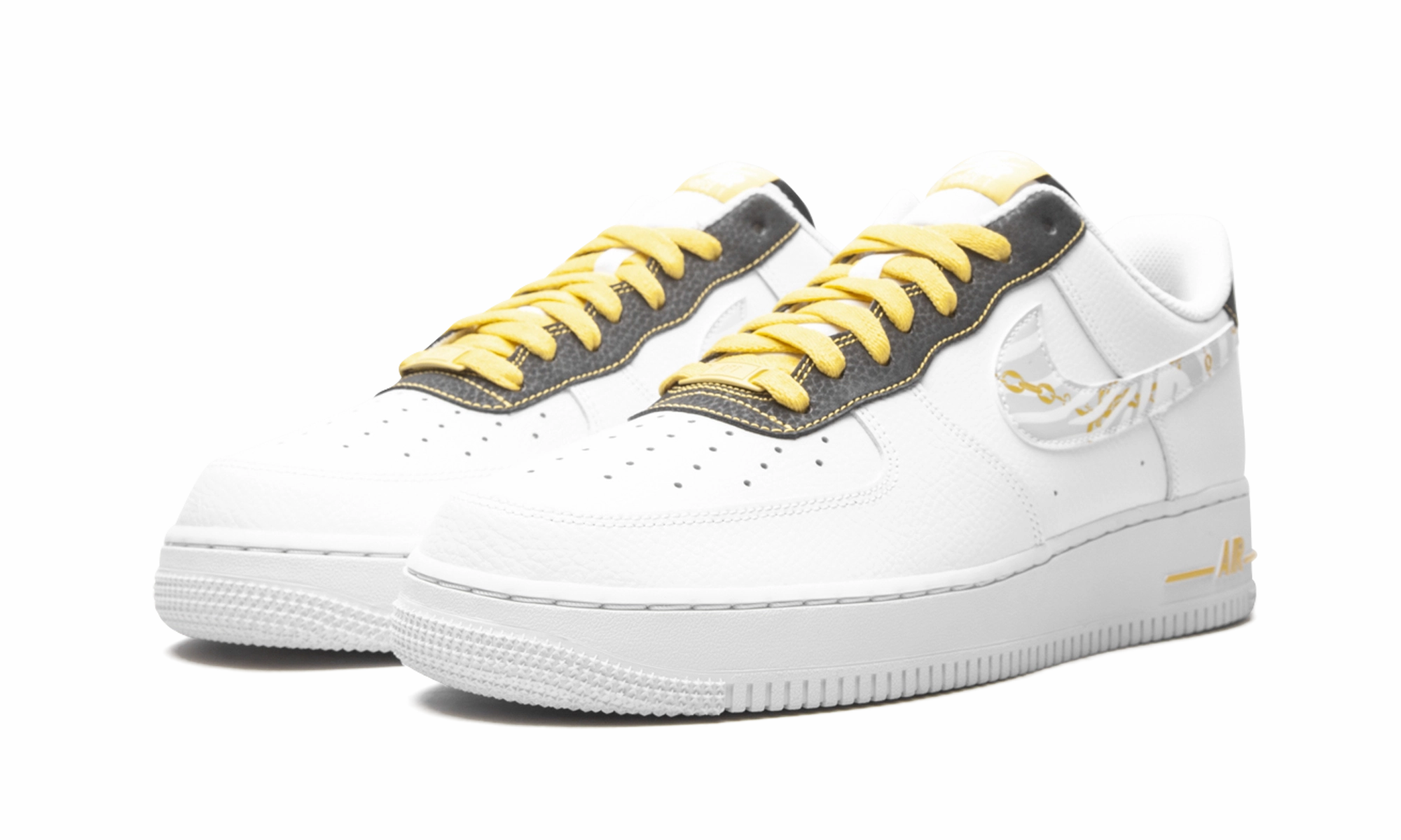 Air Force 1 Low "Gold Link Zebra" Support Zones Stable Support