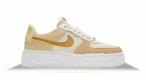 Air Force 1 Pixel Coconut Milk Breathable mesh upper