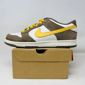 Fit Anytime Nike Dunk Low 6.0 Brown Yellow