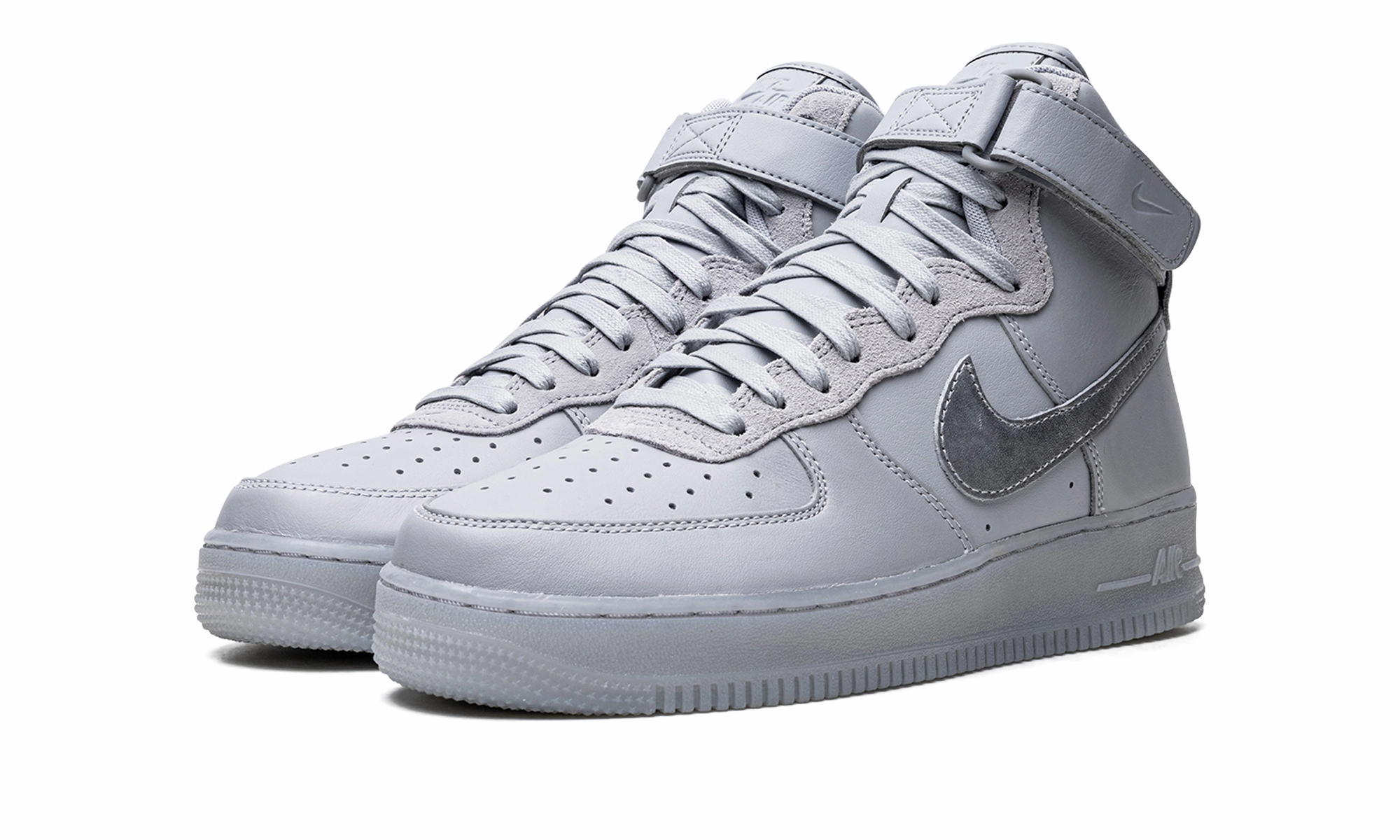 Air Force 1 High "Grey Volt" Outdoor Use Stylish Go