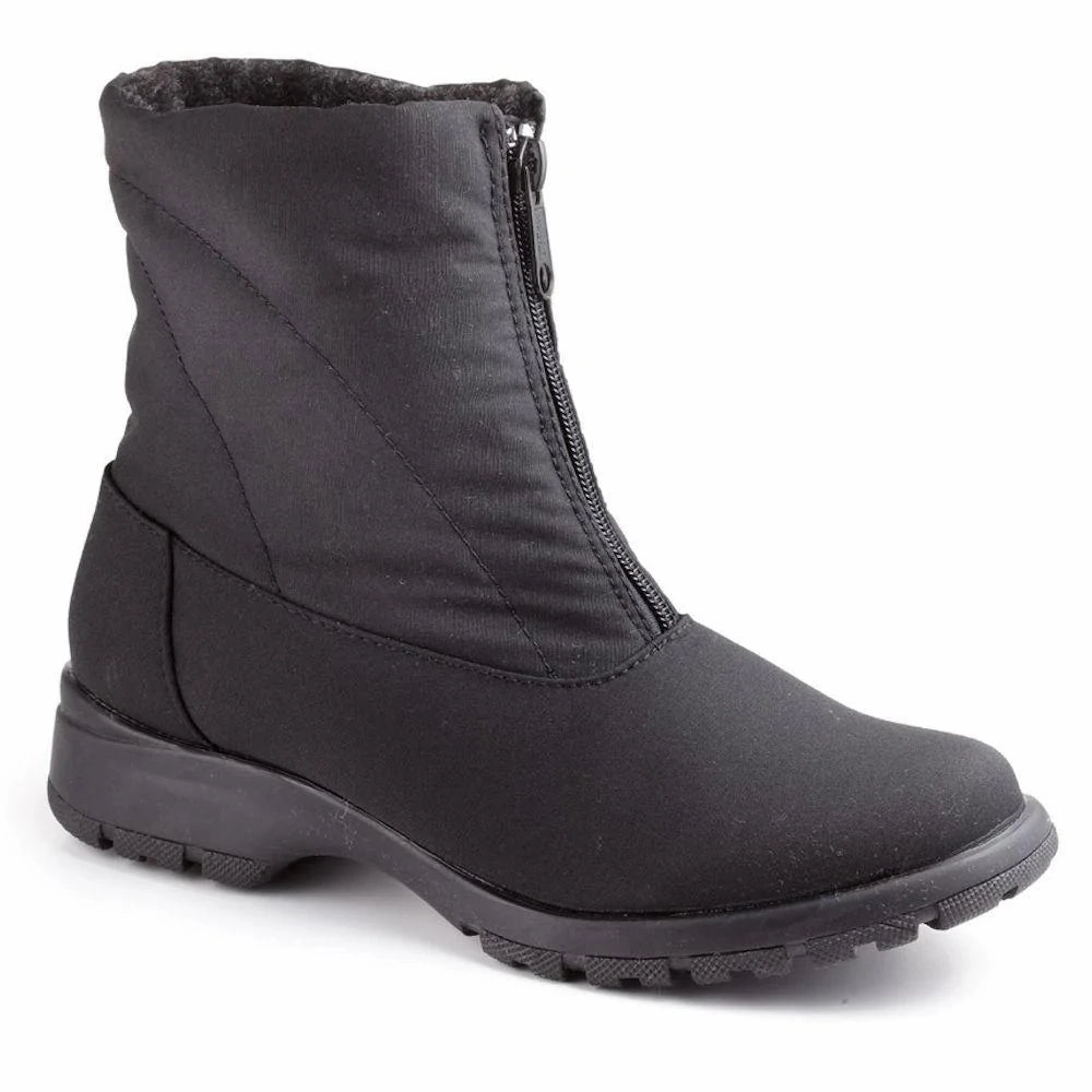 Women's Magic Front Zip Boot Shaft Height Options Eco Material Rainy Days