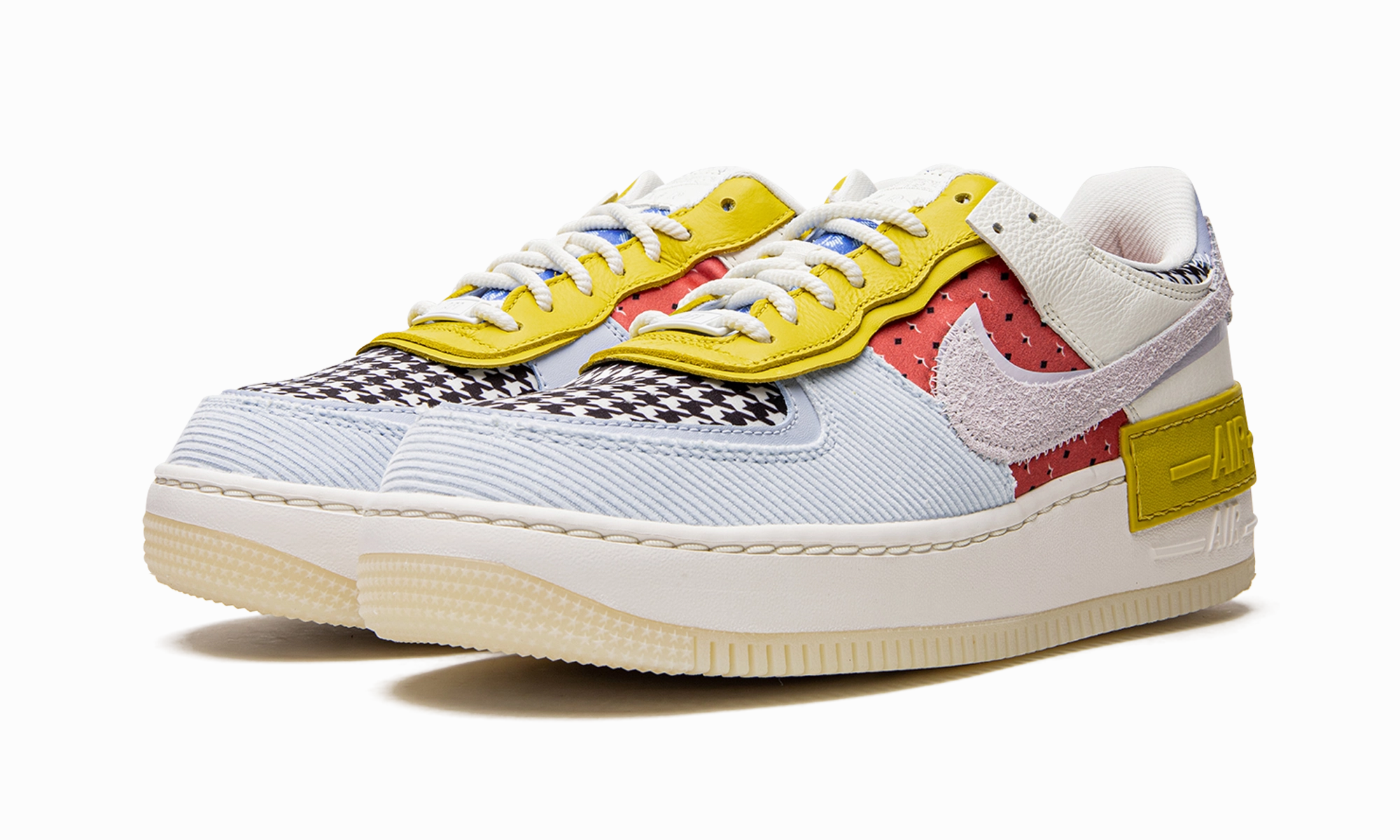 Durable Base Comfortable Arch Cushion AIR FORCE 1 SHADO MNS WMNS "Multi-Print"
