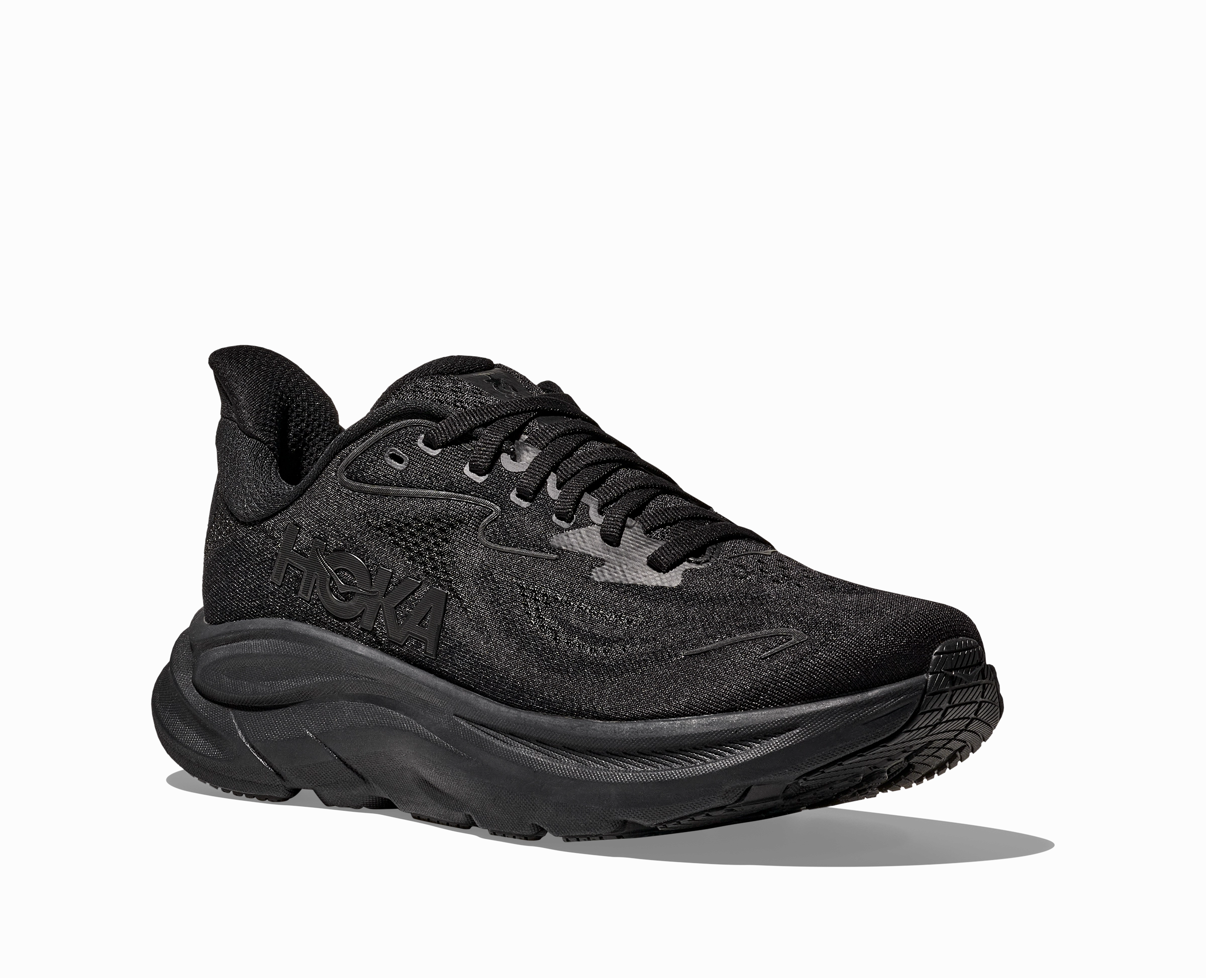 Women's Clifton 10 - Black / Black Quiet Walk