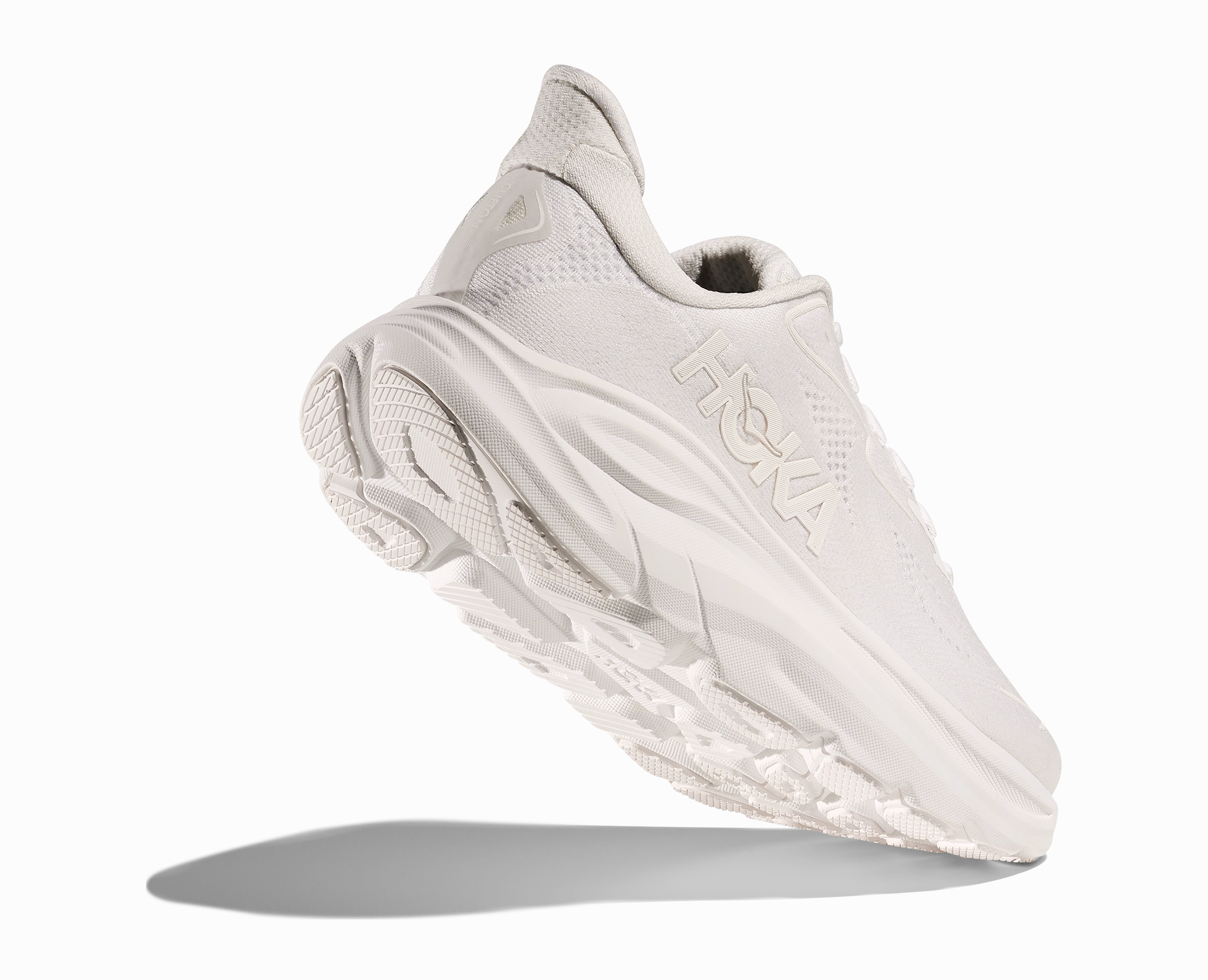 Women's Clifton 10 - White / White Secure Style Bounce Back