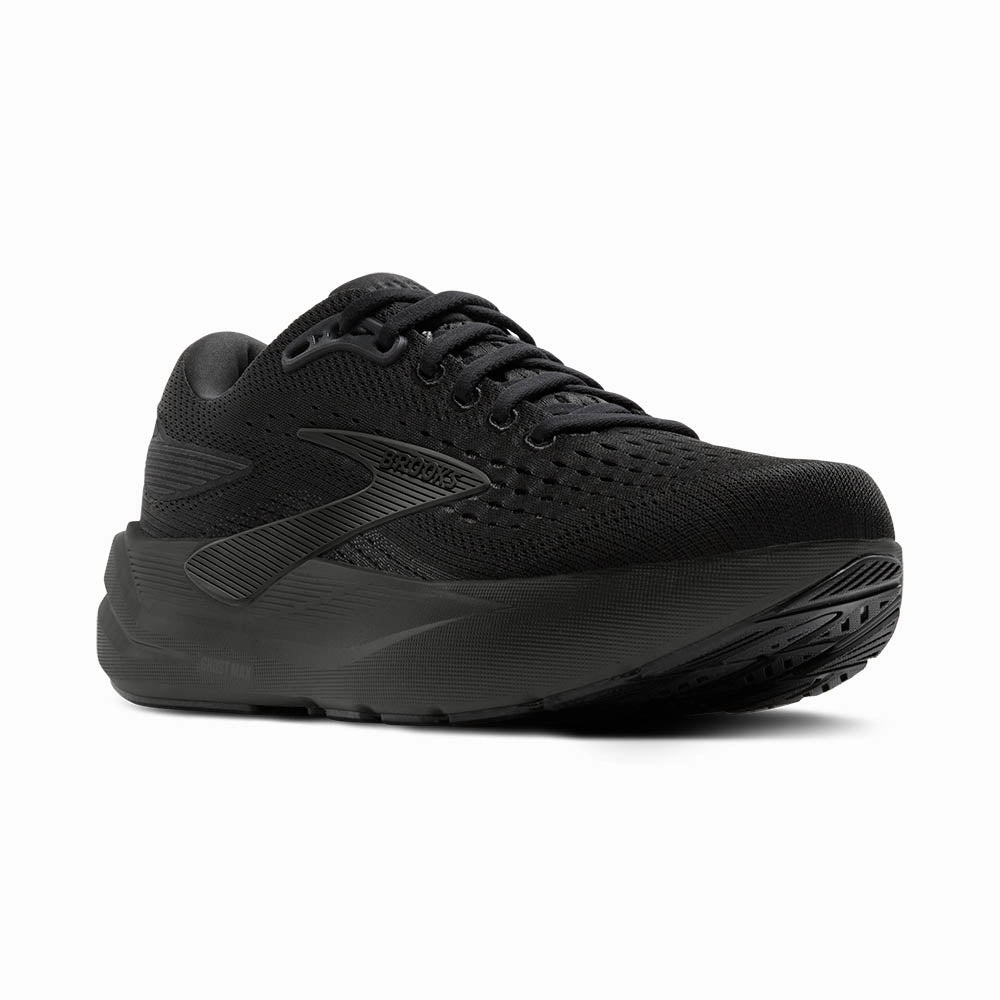 Women's Ghost Max 3 - Black / Black / Ebony Foot Support Anti slip surface