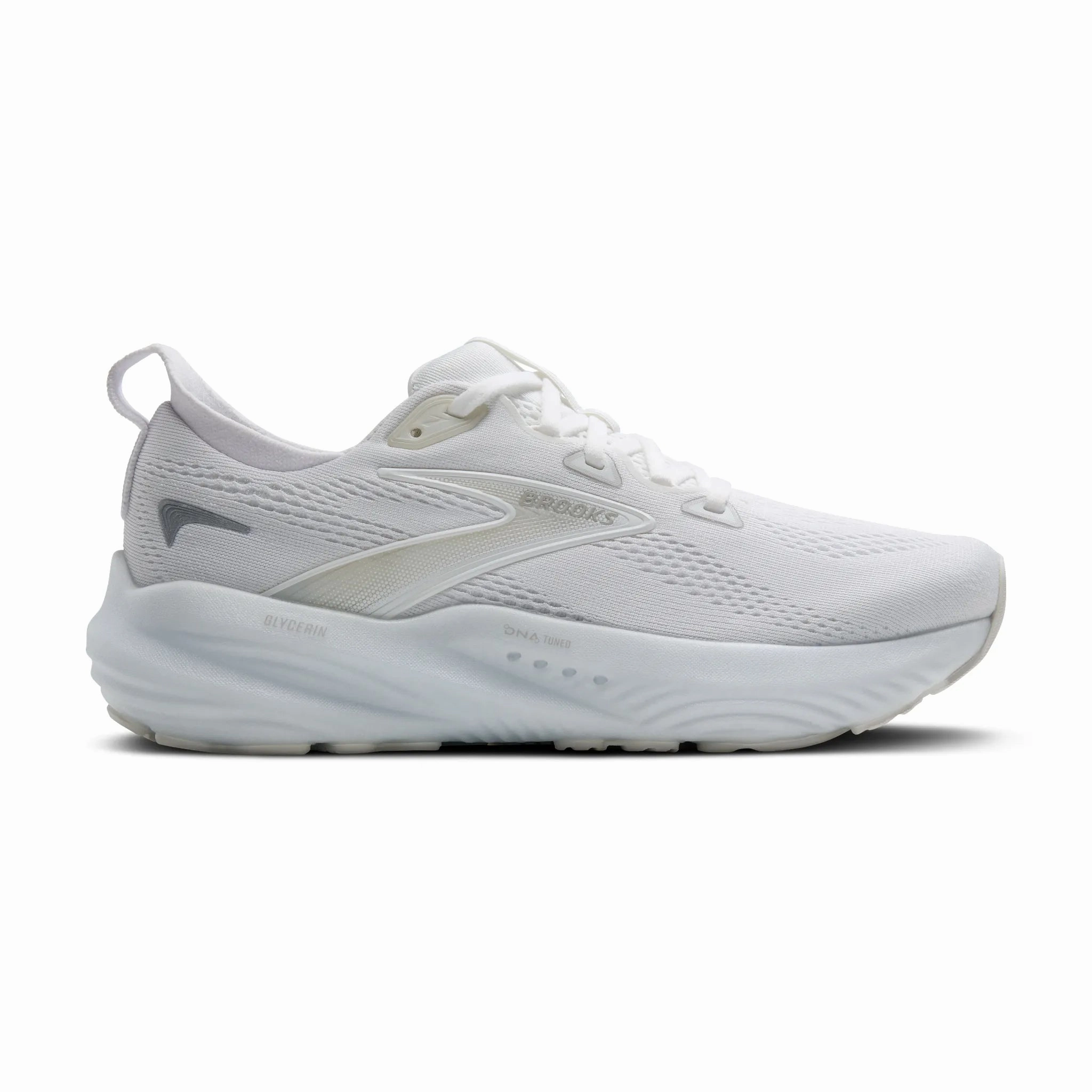 Women's Glycerin 22 - White / White / Grey Eco Friendly Upper Quick Drying