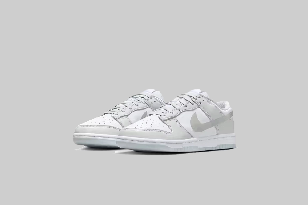 Women's Nike Dunk Low 'Iridescent Swoosh' Simple Pair Peak Path