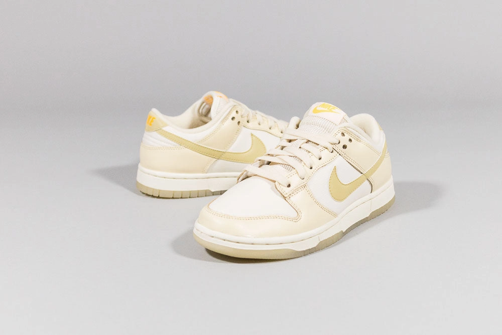 Women's Nike Dunk Low 'Muslin and Team Gold' Stone Path