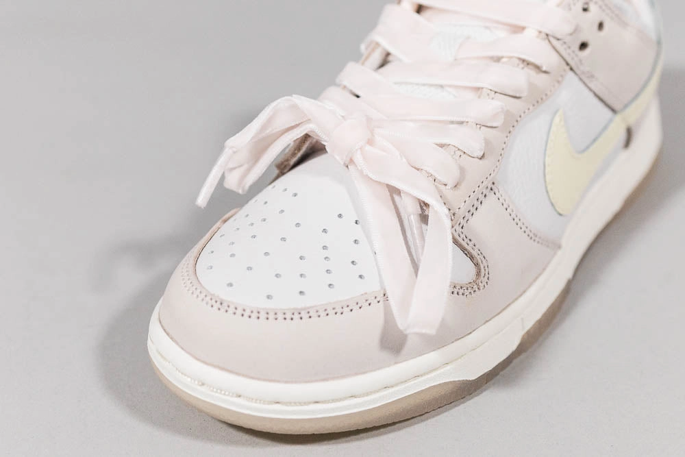 Women's Nike Dunk Low Premium 'Light Soft Pink' Lounge Mode Adjustable Straps