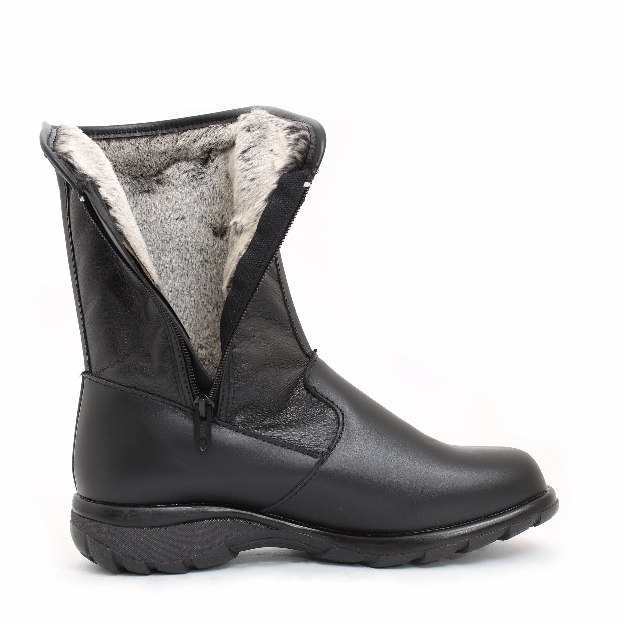 Women's Shield Boot Black Groom