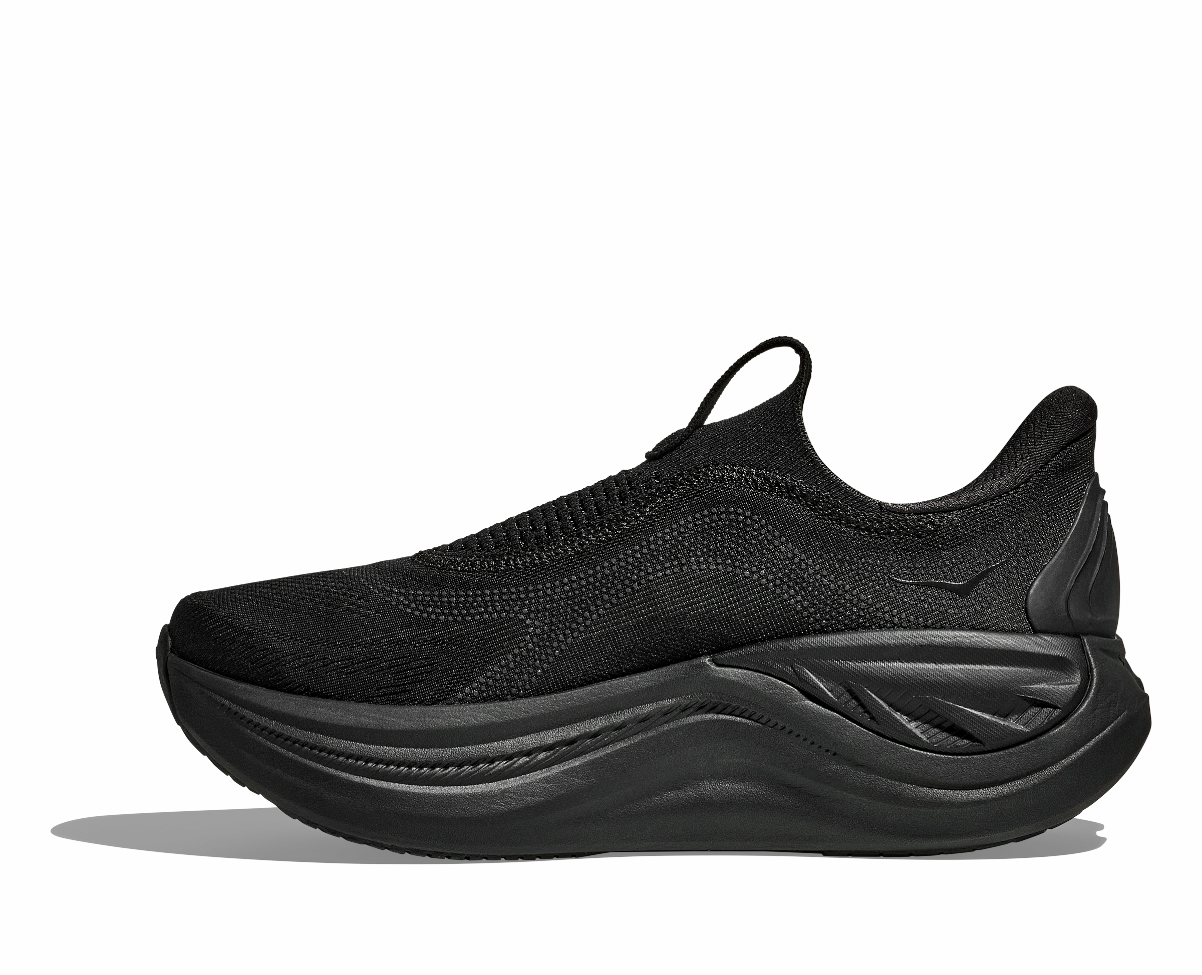Cloud Feel Aerodynamic Structure Women's Skyward Laceless - Black / Black