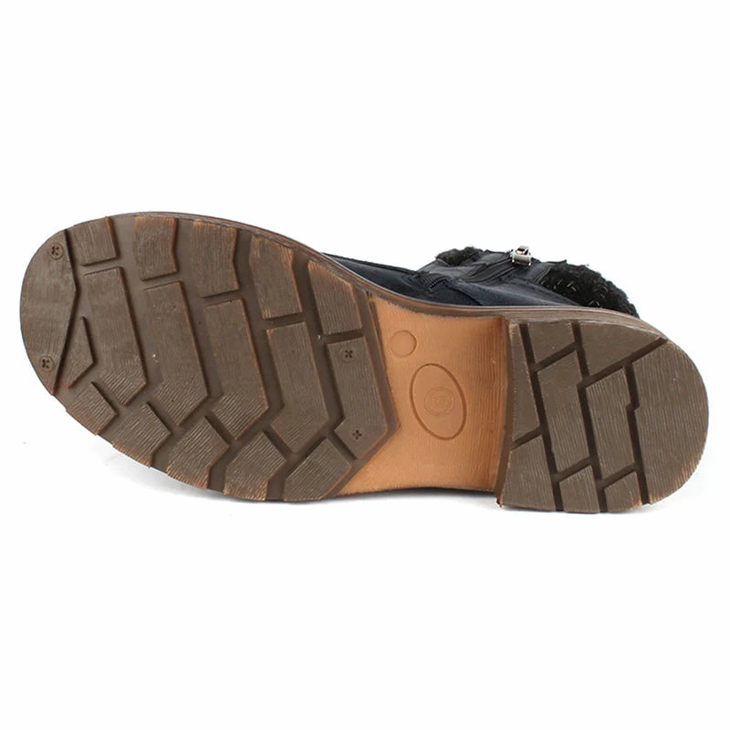 Women's Wanderlust Amy Waterproof Boot - Navy Rugged Terrain lightweight materials