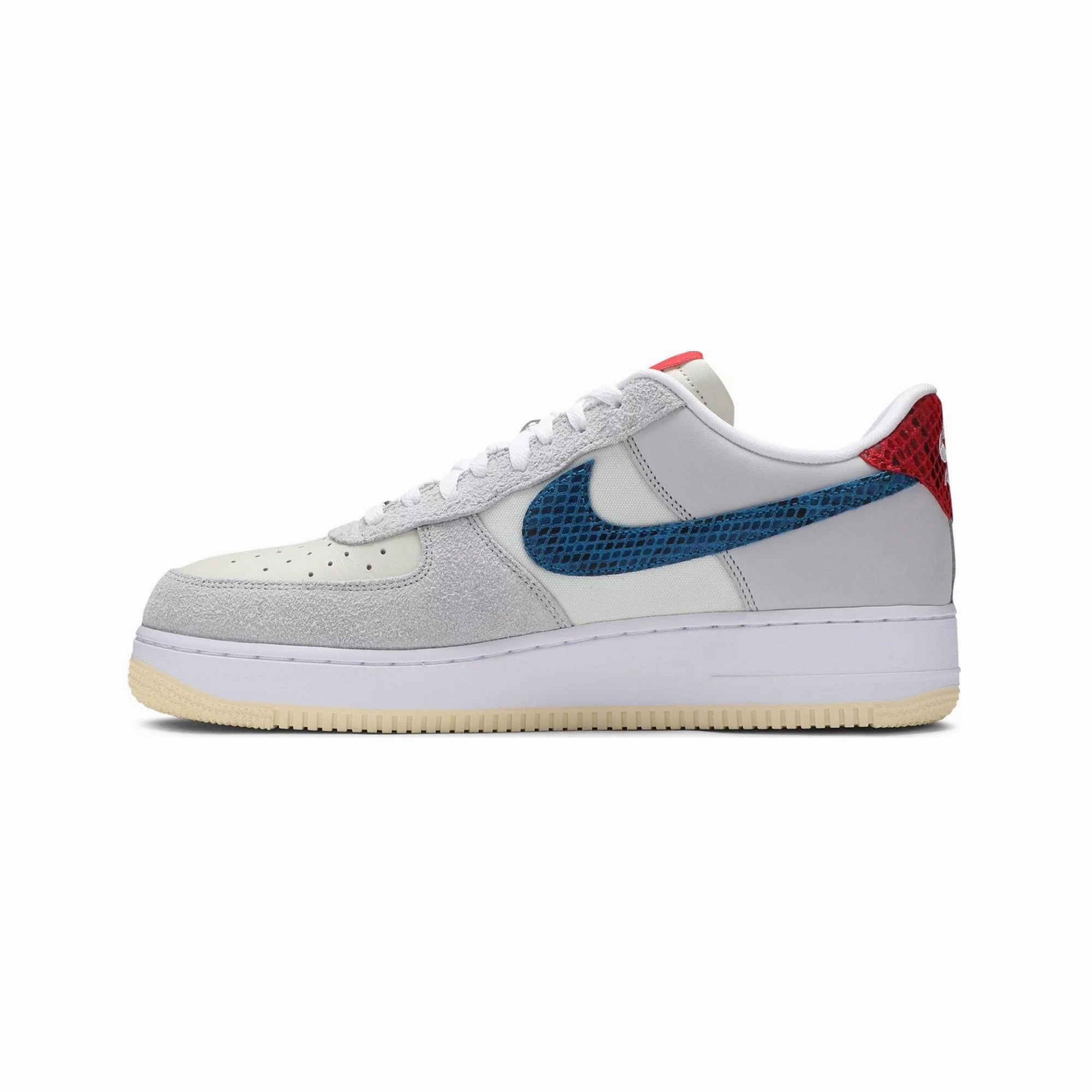 Nike Air Force 1 Low SP Undefeated 5 On It Dunk Vs. AF1 'Grey Fog' (2021) Touch Soft