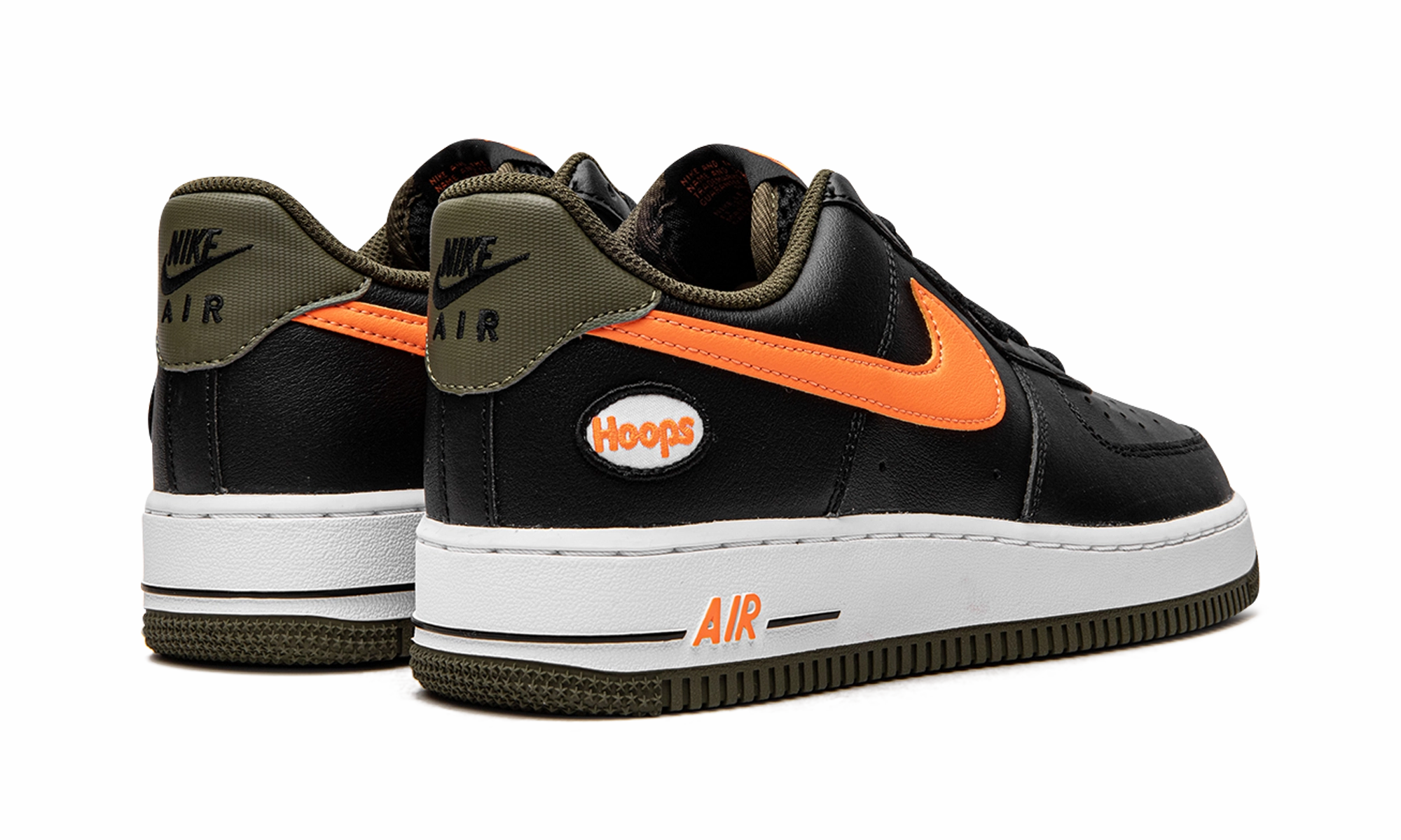 Stay Cool Air Force 1 Low "Hoops Black University Gold"