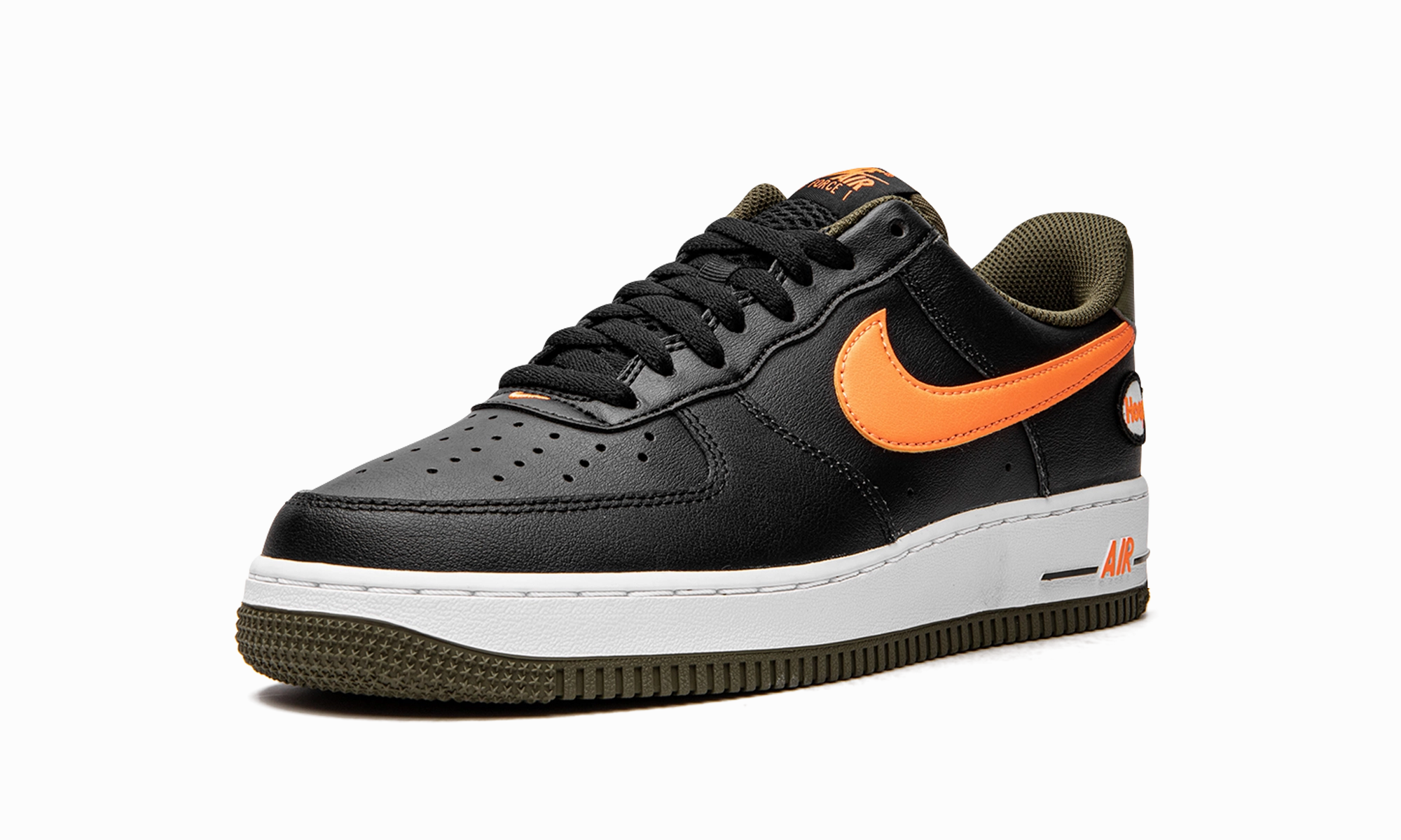 Air Force 1 Low "Hoops Black University Gold" Comfort footbed