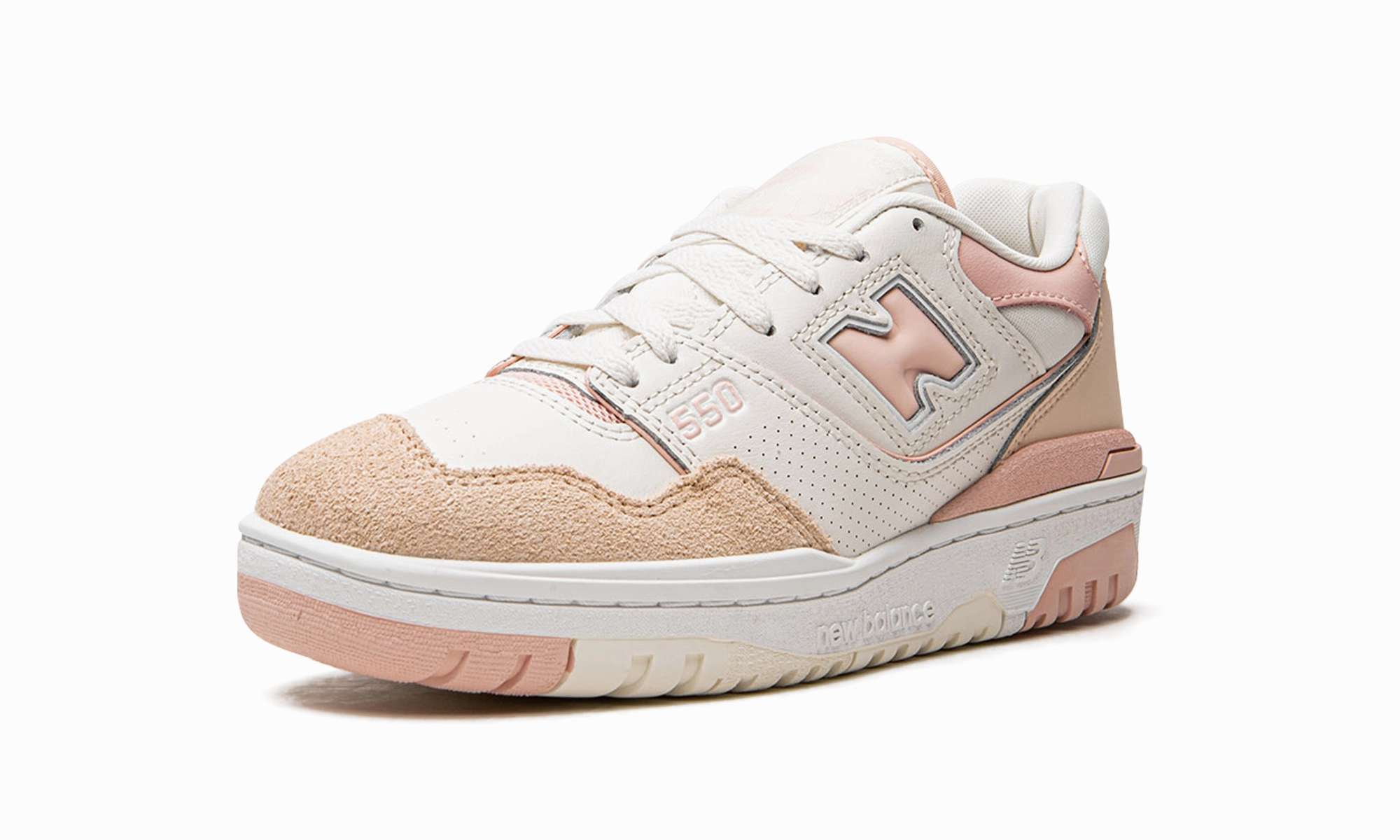 Track - meet rubber 550 WMNS "White Pink"