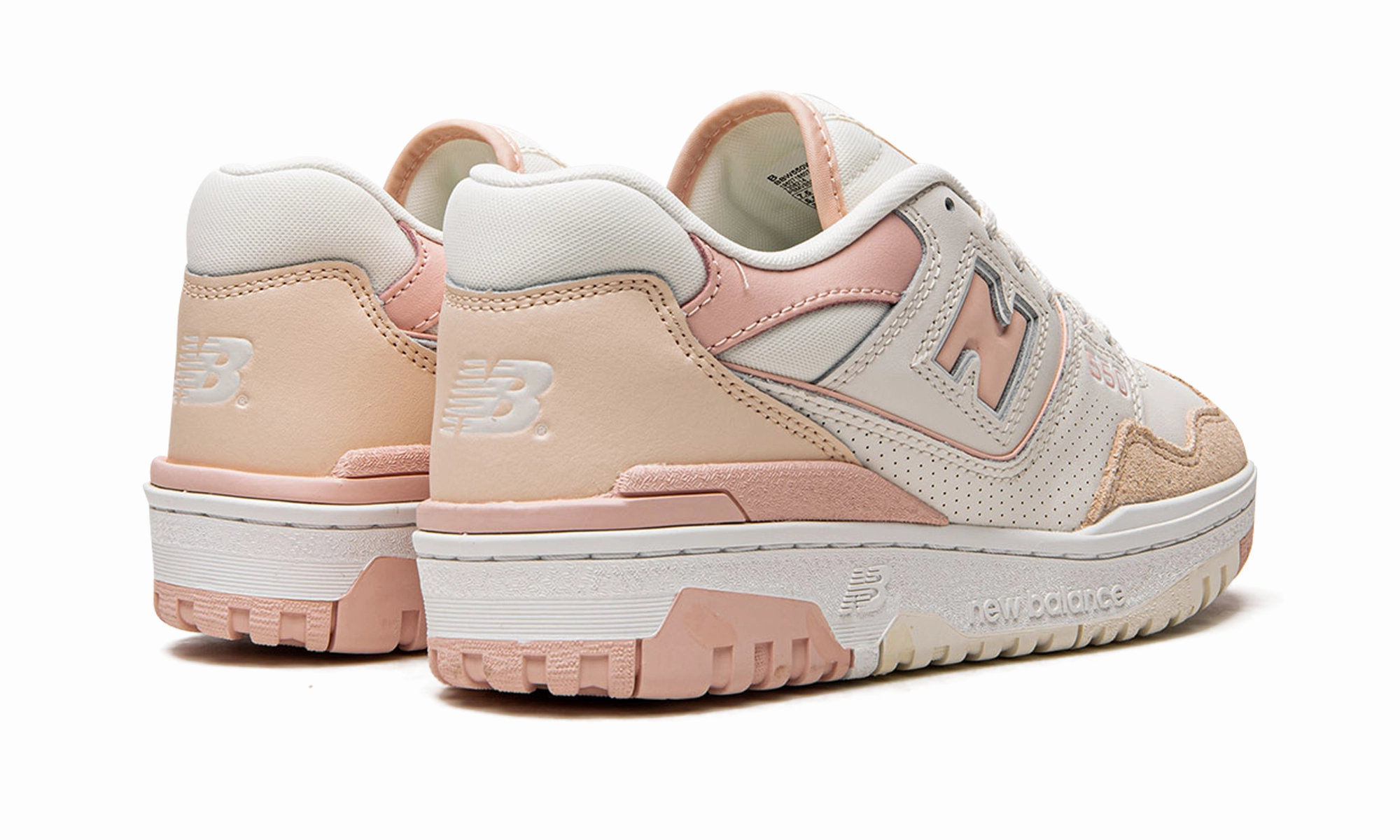 550 WMNS "White Pink" suitable for workouts